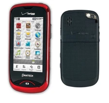 Pantech Hotshot CDM8992- Red c(Verizon)Cell Phone (Page Plus)CDM-8992 Good
