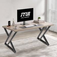 Modern Iron Table Legs X-Shaped Desk Legs Metal Furniture Dining Table Legs 2PCS