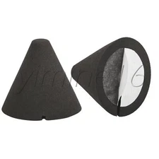 2PCS Electronic Drum Accessories Foam Cone Trigger Black Dia 37mm