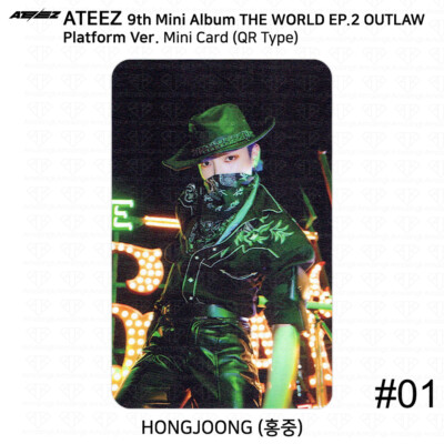 ATEEZ 9th Mini Album THE WORLD EP.2 OUTLAW Platform Ver QR