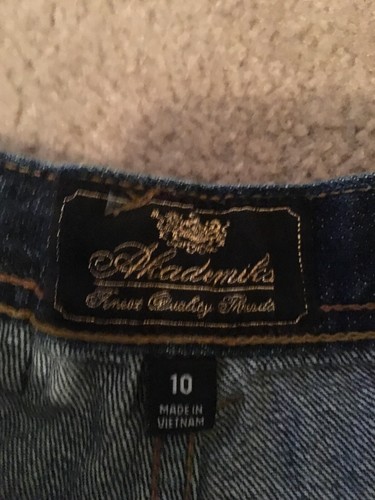 Akademiks Boys Blue Jean Shorts Regular Fit w/Pockets Size 10 - Picture 5 of 9