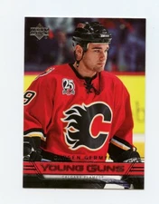 06-07 UPPER DECK YOUNG GUNS ROOKIE RC #205 CARSEN GERMYN FLAMES *33164