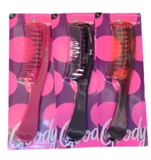 Goody Mosaic Super Detangling Comb 1 Count - You Choose Color