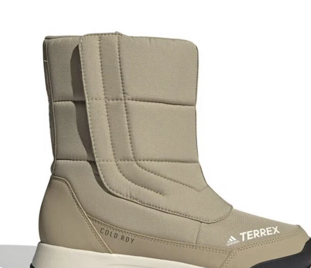 ADIDAS TERREX CHOLEAH COLD.RDY WINTER HIKING SHOES BOOTS BEIGE FZ3006 WOMEN UK 6 - Image 2 of 4