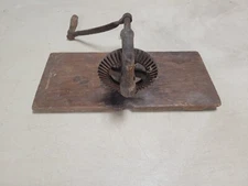 Vintage Butter Churn Hand Crank Assembly Only