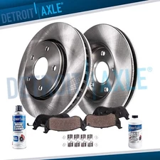 Front Rotors Brake Pads for 2009-19 Toyota Corolla Matrix Scion xD Pontiac Vibe