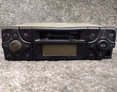 Mercedes Audio 10 Cassette Radio Stereo BE3100 Becker 2108200986 W210 R129 W208 - Image 1 of 2