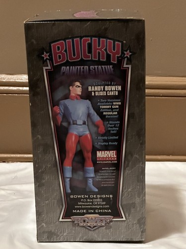 Bowen Designs Bucky “Faux Bronze Version” Statue #112/200 *Marvel Sample* - Picture 4 of 10