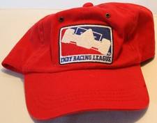 Indy Racing League Hat Cap Adjustable One Size Red Outdoor Cap Co.
