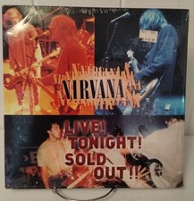 NIRVANA LIVE TONIGHT SOLD OUT  ORIGINAL LASERDISC JAPAN EDITION New/Sealed  