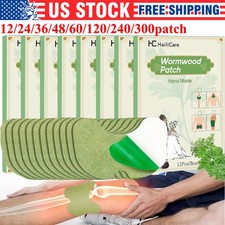 300x Wormwood Pain Relief Patches Heat Plaster Back Knee Muscles Arthritis