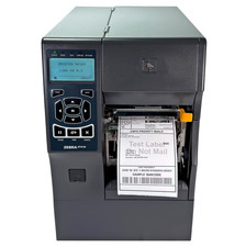 TESTED Zebra ZT410 Industrial Thermal Label Printer 300dpi Peel Rewind USB LAN