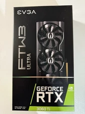 EVGA GeForce RTX 3060 Ti FTW3 ULTRA GAMING 8GB GDDR6 Video Card
