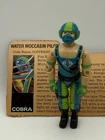 1984 Cobra Copperhead v1 Figure Card Vintage G.I. GI Joe Lot 3.75 ARAH *Complete