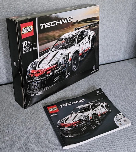 LEGO TECHNIC: Porsche 911 RSR (42096) Pre-owned 100% Complete With Manual In Box