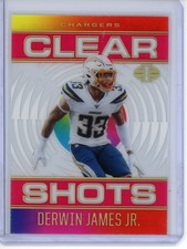 2021 Panini Illusions - #CS-6 Derwin James Jr. Clear Shots Los Angeles Chargers