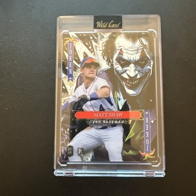 2025 Wild Card Multi Jokers Wild Joker 1/1 RC Rookie - Matt Shaw