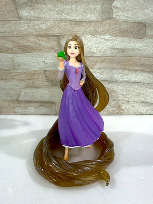 Disney Bandai Ichiban Kuji Princess Rapunzel Pascal Tangled Figure Toy Model Big