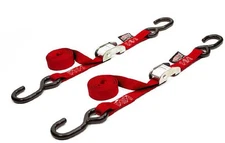 Powertye 1" Standard Tie-Downs Red