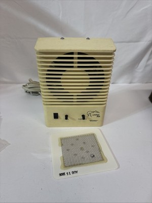 Vintage Alpine Bora Living Air Purifier Portable Wall Mount  Working New Filter
