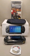 WORKING Sony PSP 1003 Console Black Boxed + Extras, GTA Vice City, Midnight Club