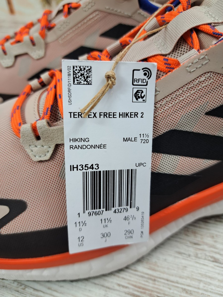 Adidas Terrex Free Hiker 2.0 Low Hiking Wonder Beige IH3543 Men 12 NEW adidas Terrex Free Hiker 2.0 Low Hiking Shoes - Men main image 3