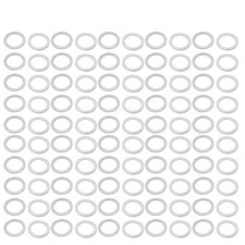 14mmx19mmx1.2mm Motorcycle Hardware Drain Plug Crush Aluminum Washer Seal 100pcs