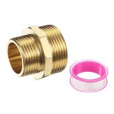 Brass Pipe Fitting 1 BSP Male x 1-1/4 BSP Mal...