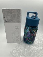 Simple Modern Disney Princess Kids Water Bottle with Leak Proof Straw Lid 12oz