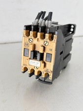 ALLEN BRADLEY AB 100-A12NZ 3 CONTACTOR SERIES B 24VDC A12 MADE IN USA 34 