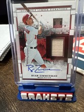 Ryan Zimmerman 2025 Panini Impeccable Lumber Signatures Patch,Signed,Numbered/78