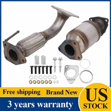 Flex Pipe & Rear Manifold Catalytic Converter For Honda Accord 2.4L 2008-2012 US