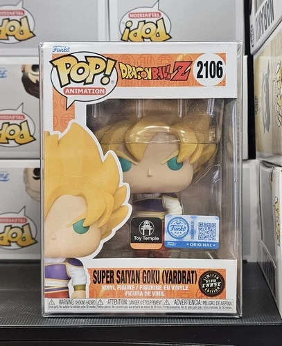 Funko Pop! Dragon Ball - Goku (Yardrat) #2106 CHASE GITD-Toy Temple Collectibles