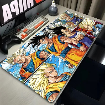 Dragon Ball Z Anime Mauspad XL Gaming Schreibtischunterlage für PC Laptop