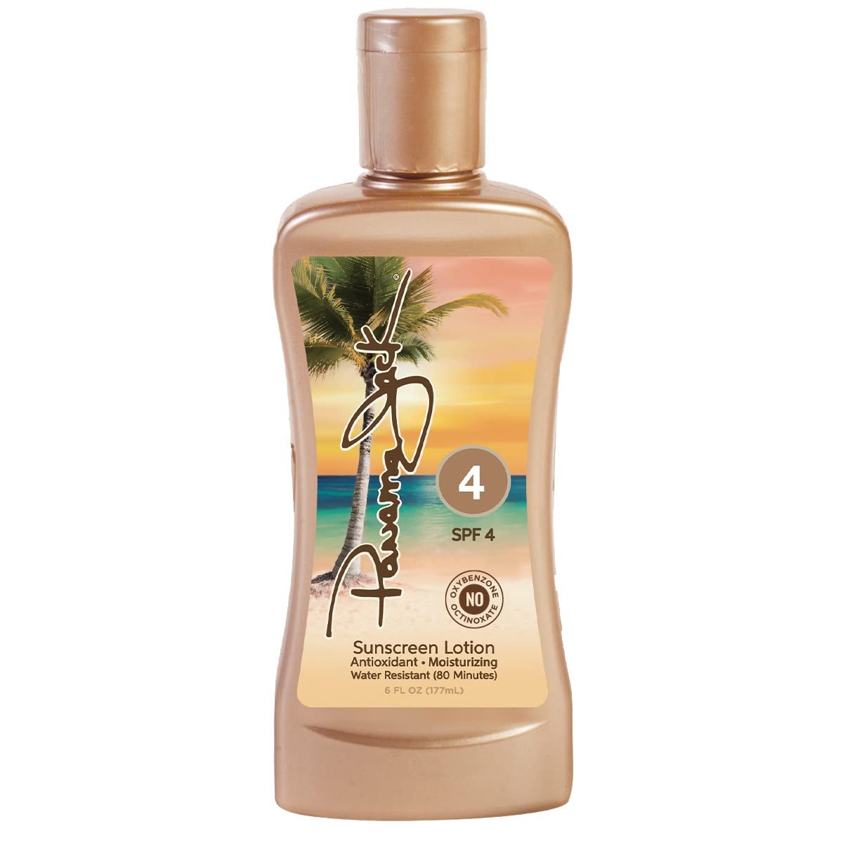 SPF 4 Tanning Lotion with PABA Free Gluten Free Vegan Formula-image