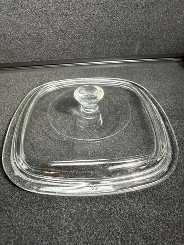 Corning Ware Replacement Clear Lid Pyrex P-7-C Casserole UNMARKED 6.5" OPENING