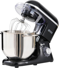 Impastatrice Planetaria, 7,5 Litri Impastatrice Professionale 1400W, 6 Velocità 