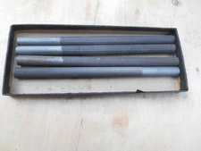 DISSTON 6" x 1/2" NO. 0 CUT BENCH FILING MACHINE FILES , LOT OF 4