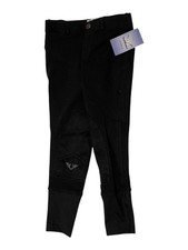 Tuffrider Starter Pull On KP Breech NWT - Black - Youth 10 - USED
