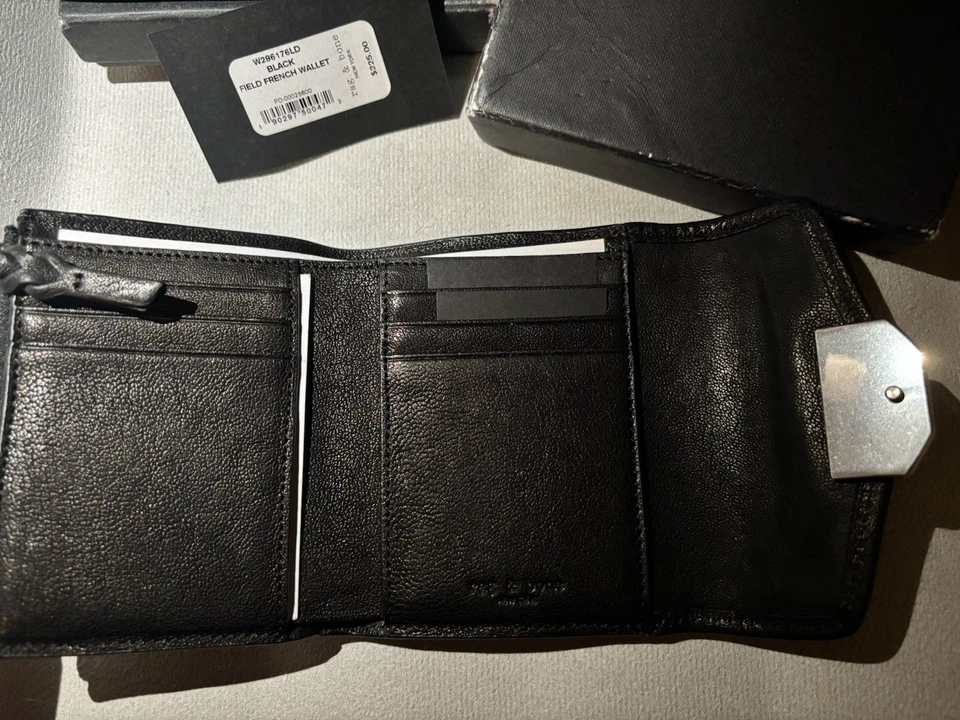 CARTERA FRANCESA RAG & BONE CAMPO NEGRO Foto 4 de 4
