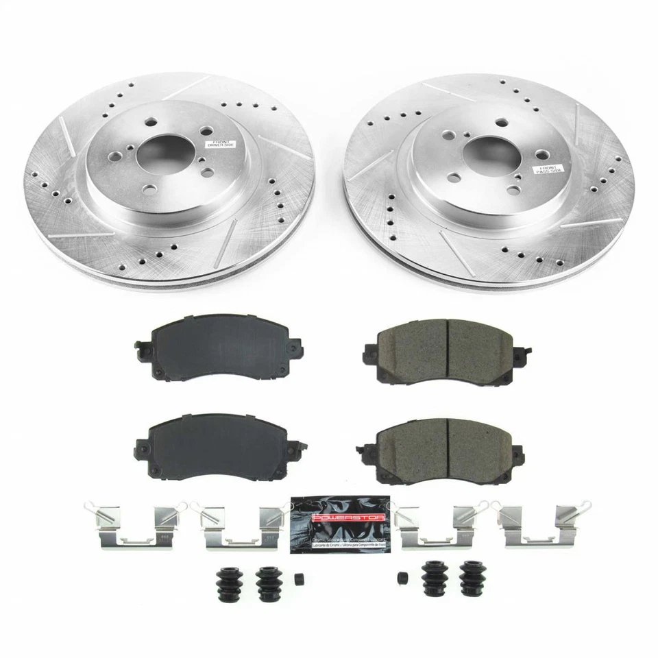 Power Stop Brake Kit For Subaru Crosstrek 2018-2020 Front Z23 Evolution Sport - Imagem 2 de 4
