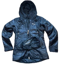 Salewa Women's Tirol Wool Hooded Jacket Medium Lightweight Pack able Black