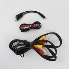 Lot of 3 AV Cables RCA Audio Composite Y Splitter