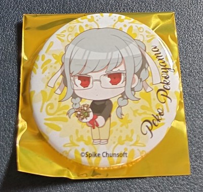 Danganronpa 2 x good spoon Collaboration Cafe Can Badge Peko Pekoyama