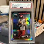 2024 Topps Chrome - Rookies Jayden Daniels #201 Refractor (RC)