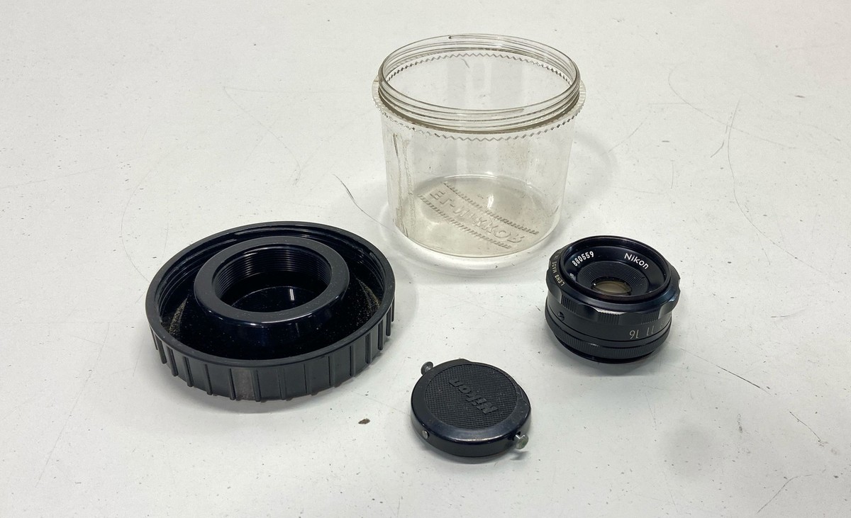 Nikon ニコン EL-NIKKORA 50mm 987203 CP-2 Nikon CP-2 El-Nikkor 50mm F2.8 Enlarger Lens Made in Japan