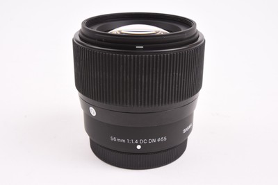 Sigma Contemporary 56mm f/1.4 Prime Digital Camera Lens For Fuji X #T-75442