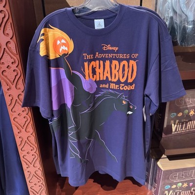 2026 Disney Parks Adventures Of Ichabod & Mr Toad Shirt Adult Sizes New W/ Tags