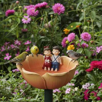 Vogeltränke Blüte