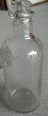 Vintage Early 1900s Absorbine Jr Medicine Glass Bottle